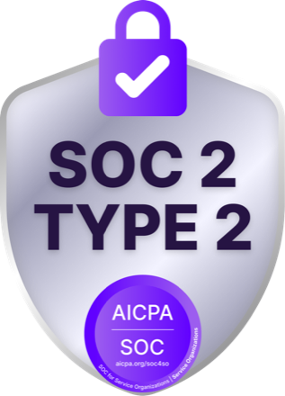 SOC 2 Type II certification badge